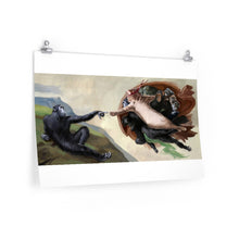 Load image into Gallery viewer, The Birth of Ape Premium Matte horizontal posters