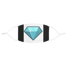 Load image into Gallery viewer, Diamond Fabric Face Mask
