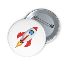 Load image into Gallery viewer, Rocket Pin Button
