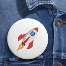 Load image into Gallery viewer, Rocket Pin Button
